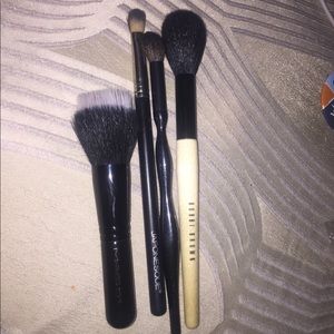 Makeup brush lot 4 Bobbi Brown MAC Japonesque